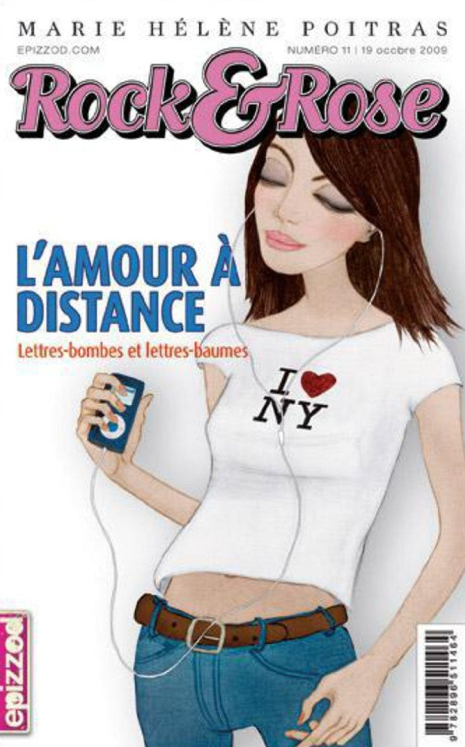Rock&Rose # 11 : L'amour à distance - Marie-Hélène Poitras