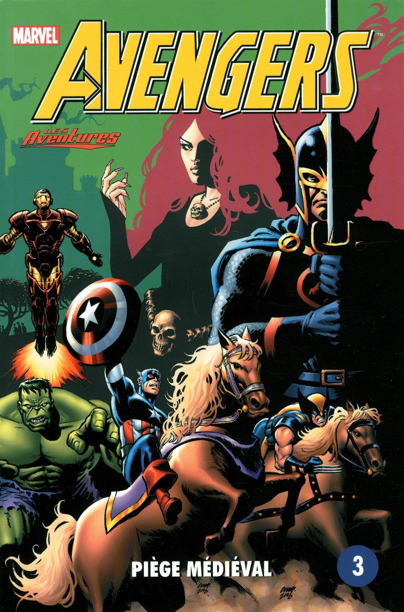 Livre ISBN 2896605975 Marvel Avengers # 3 : Piège médiéval
