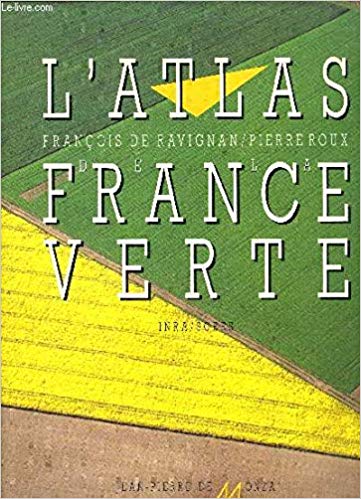 Livre ISBN 2908071045 L'Atlas de la France verte (François De Ravignan)