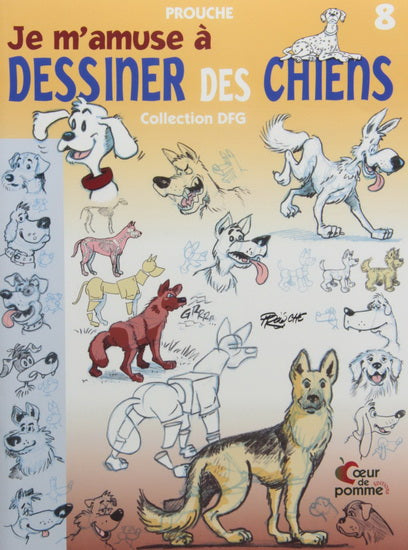 Livre ISBN 2920564188 Collection DFG # 8 : Je m'amuse à dessiner des chiens