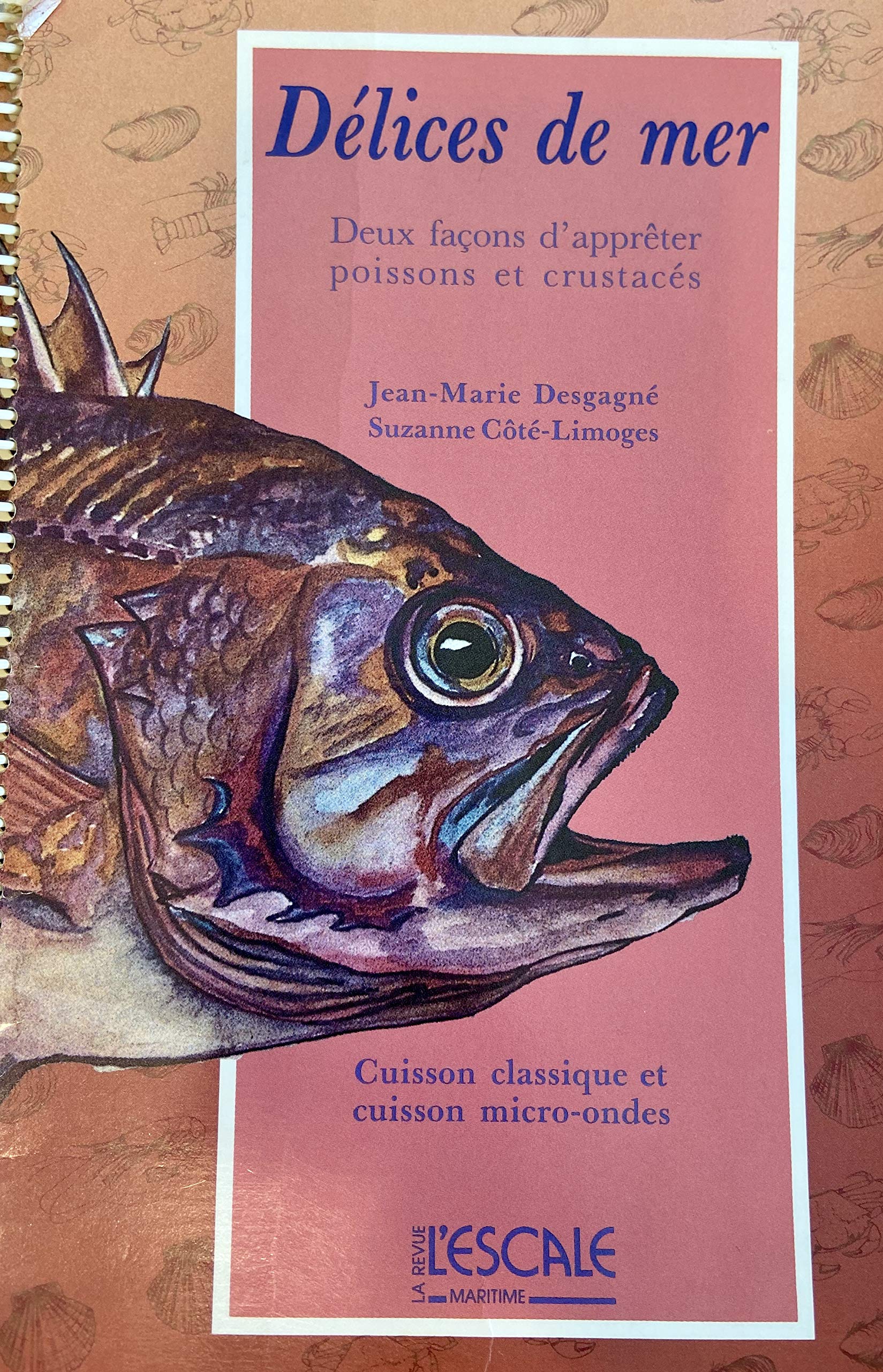 Livre ISBN 2920905007 Délices de mer (Jean-Marie Desgagnés)