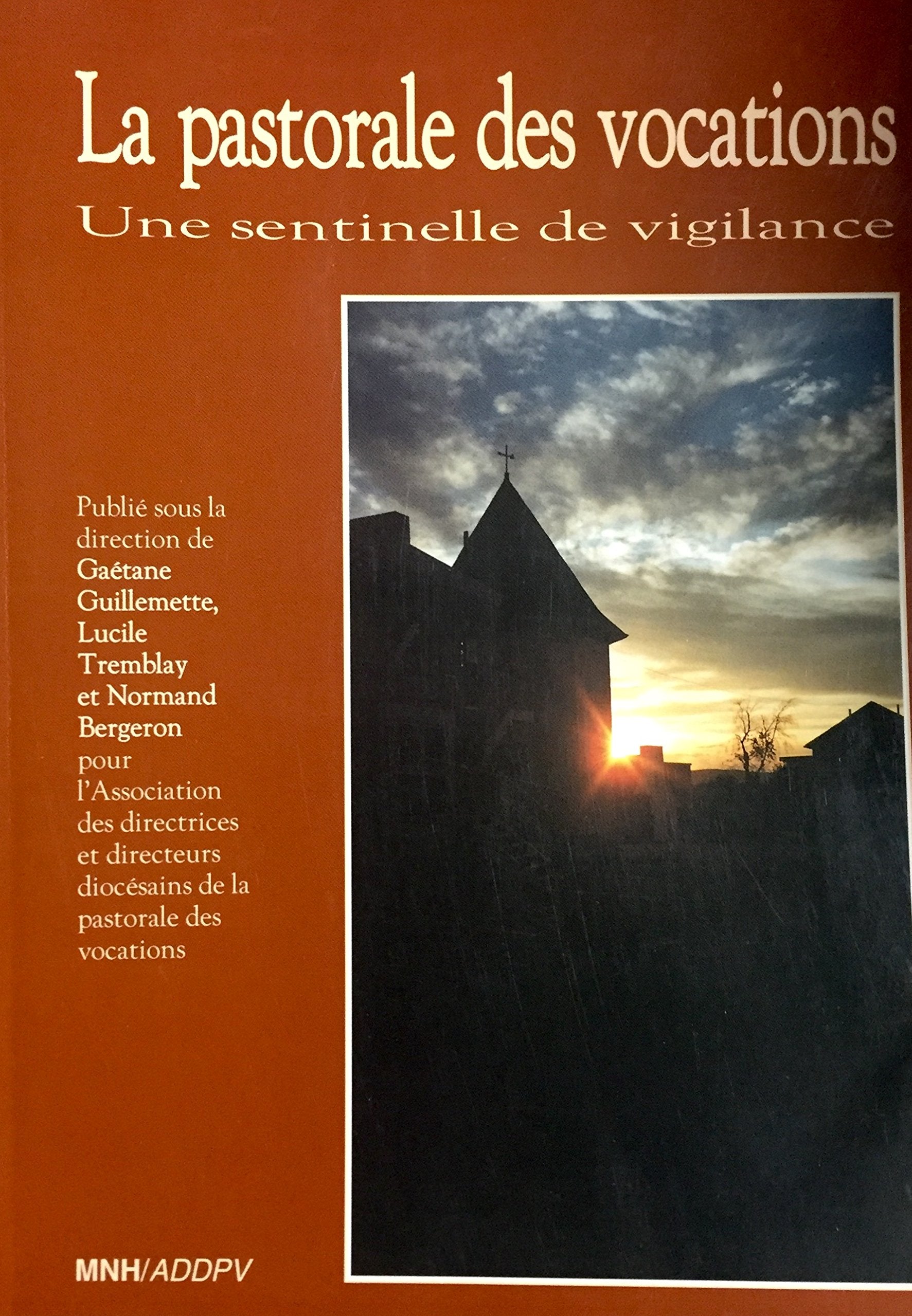Livre ISBN 2921912341 La pastorale des vocations : Une sentinelle de vigilance