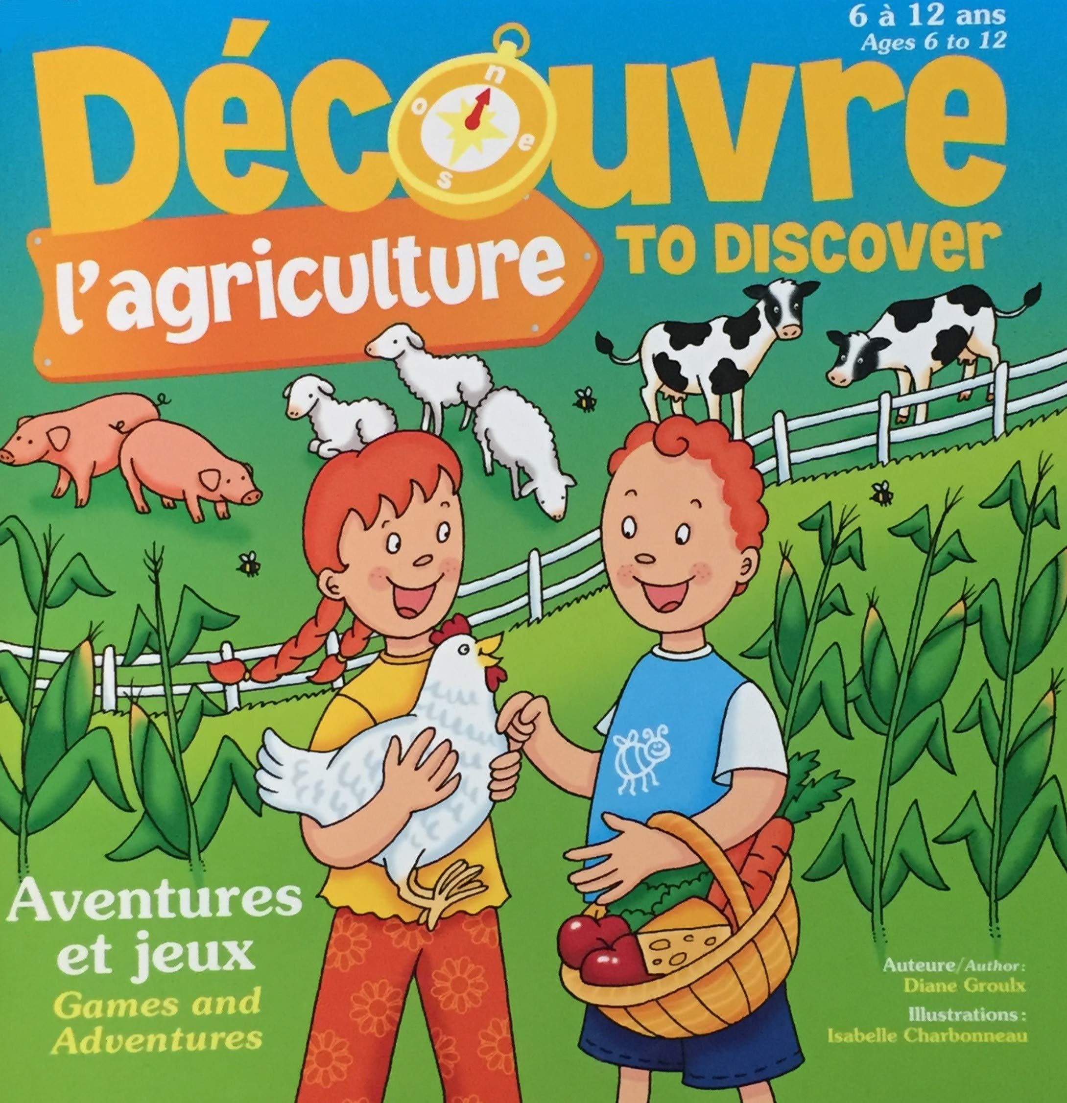 Livre ISBN 2922691446 Découvre l'agriculture (Diane Groulx)