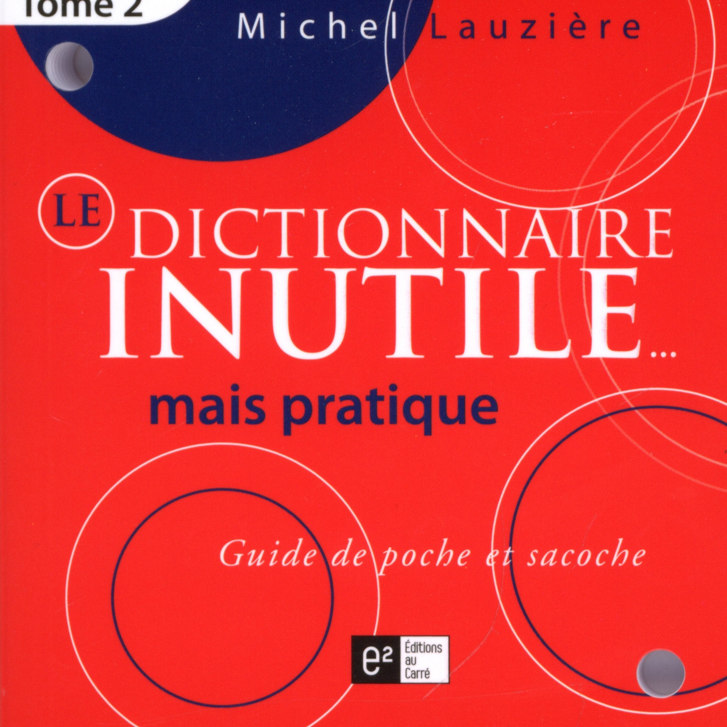 Dictionnaire inutile mais pratique # 2 - Michel Lauzière