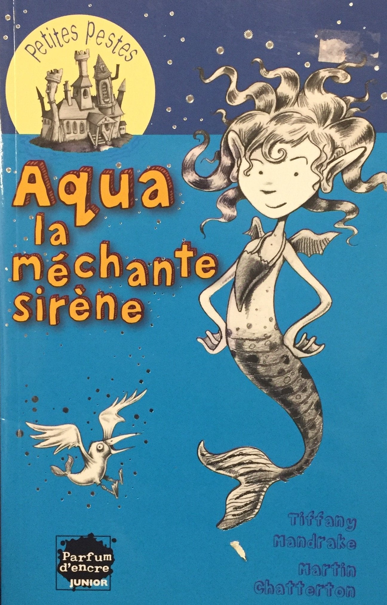 Livre ISBN 2923708253 Aqua, la méchante sirène (Tiffany Mandrake)
