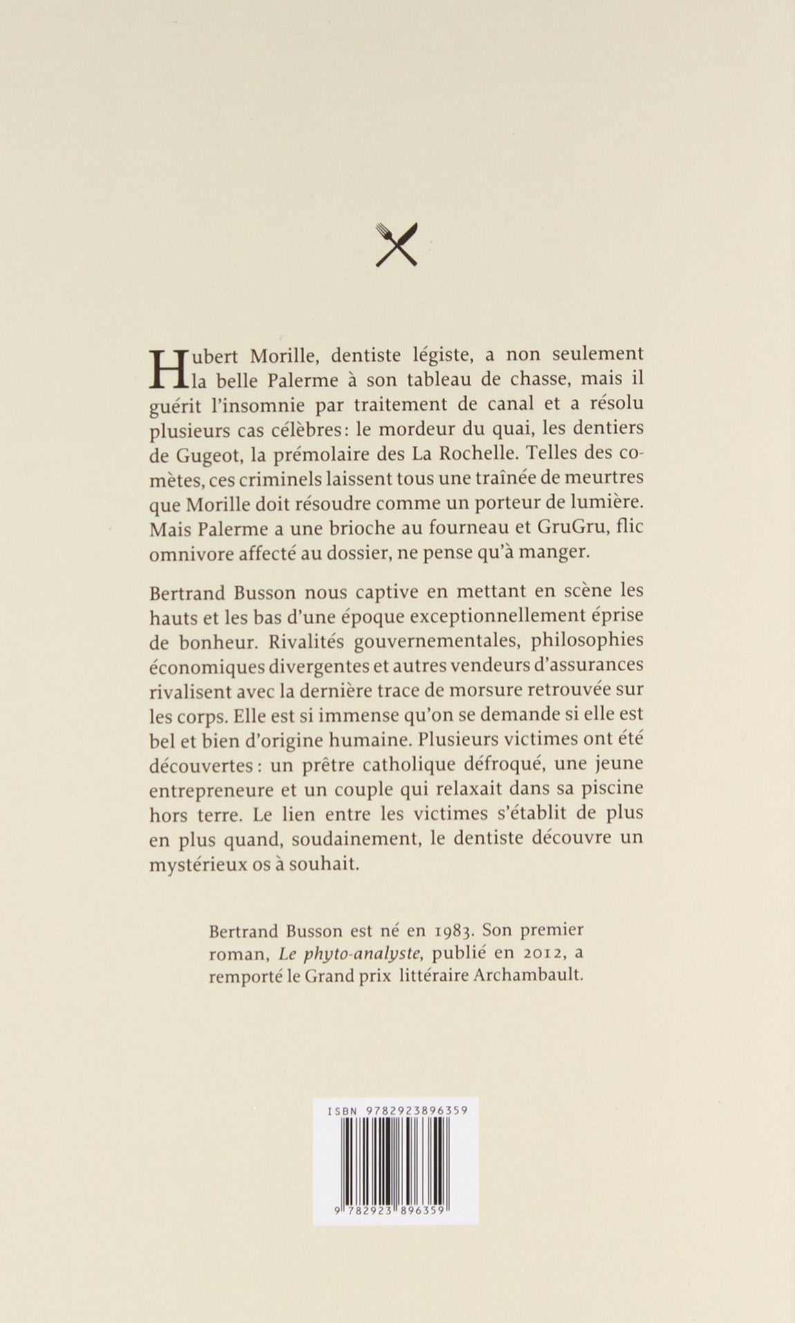 La mandibule argentée (Bertrand Busson)