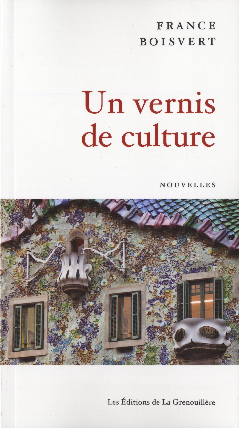 Livre ISBN 2923949064 Un vernis de culture (France Boisvert)