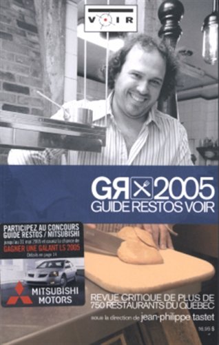 Livre ISBN 2980617571 Guide Resto Voir 2005