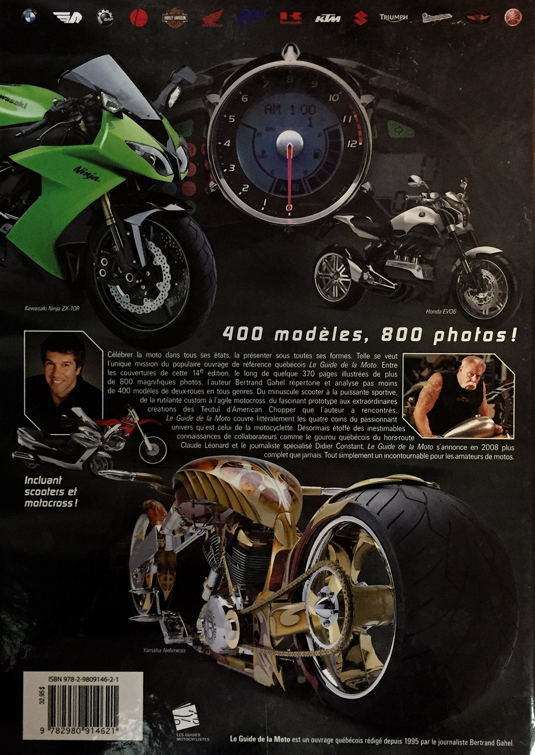 Le guide de la moto 2008 (Bertrand Gahel)