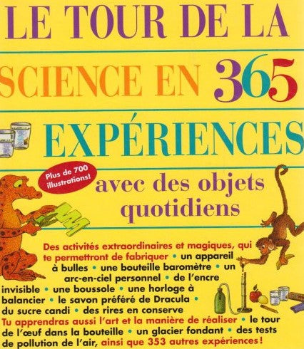 Livre ISBN 3833113790 Le tour de la science en 365 expériences avec des objets quotidiens