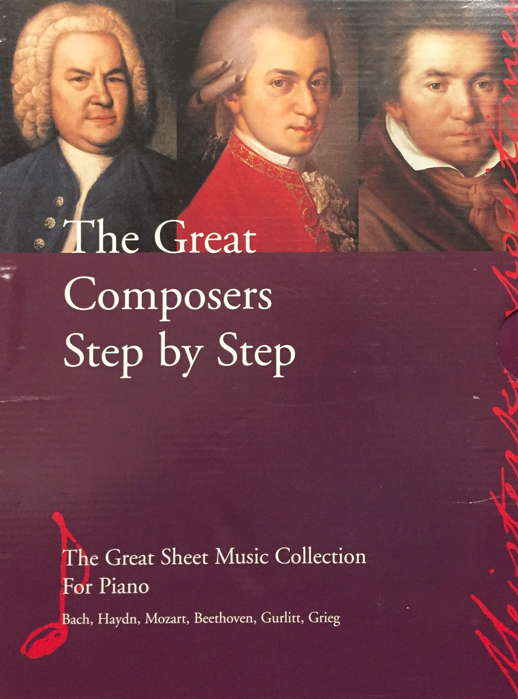 Livre ISBN 3833147229 The Great Sheet Music Collection For Piano : The Great Composers Step by Step (Agnes Lakos)