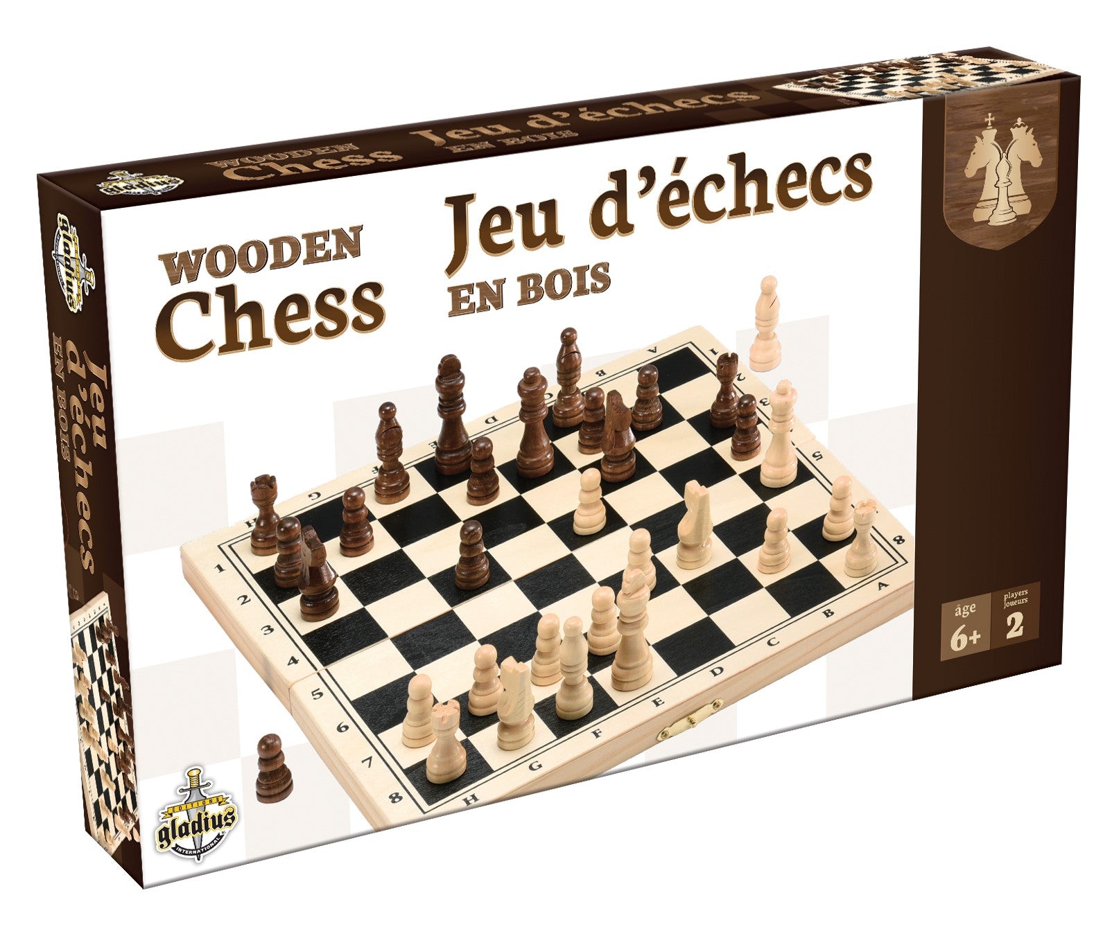 Jeu d'échec en bois (Wooden Chess)