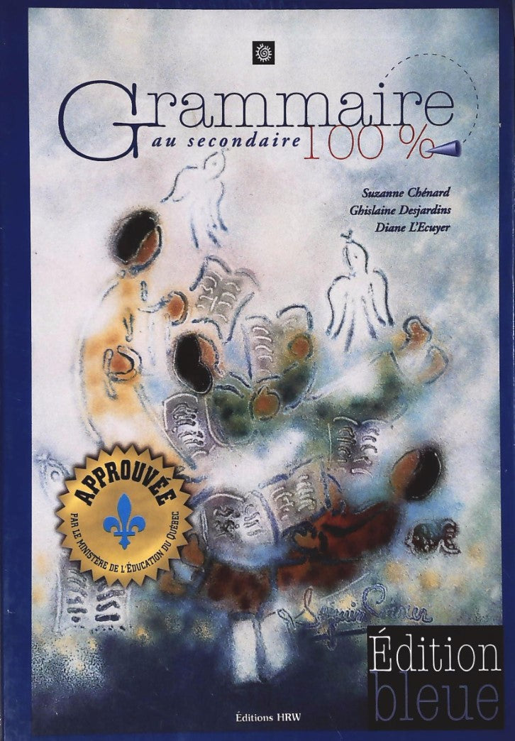 Livre ISBN 0039278409 Grammaire 100% au secondaire Édition bleue