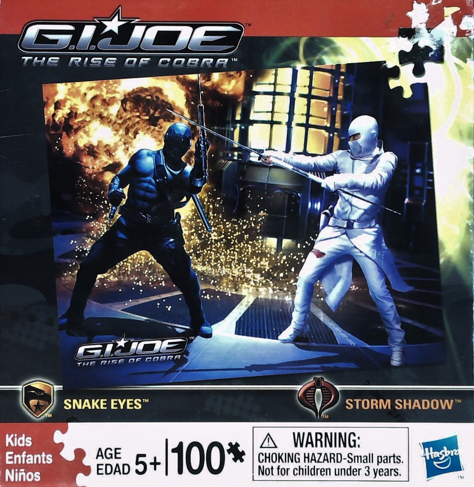 JEUX 653569399933Casse-tête 100 mcx - G.I.Joe The Rise of Cobra