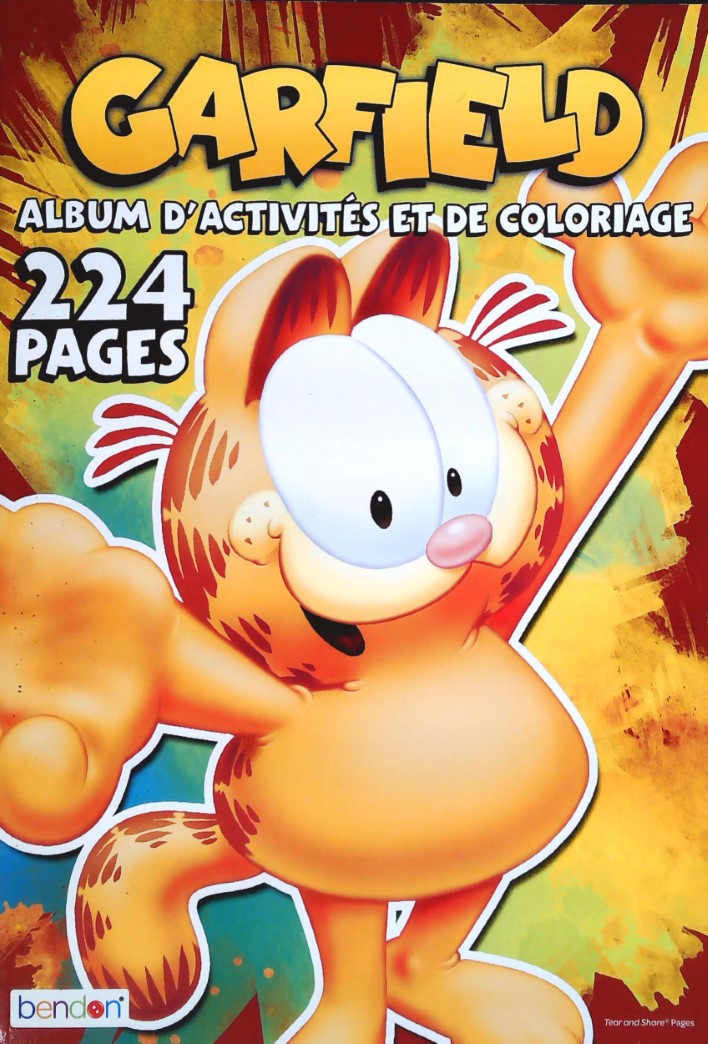 Garfield Album d'activités et de coloriage