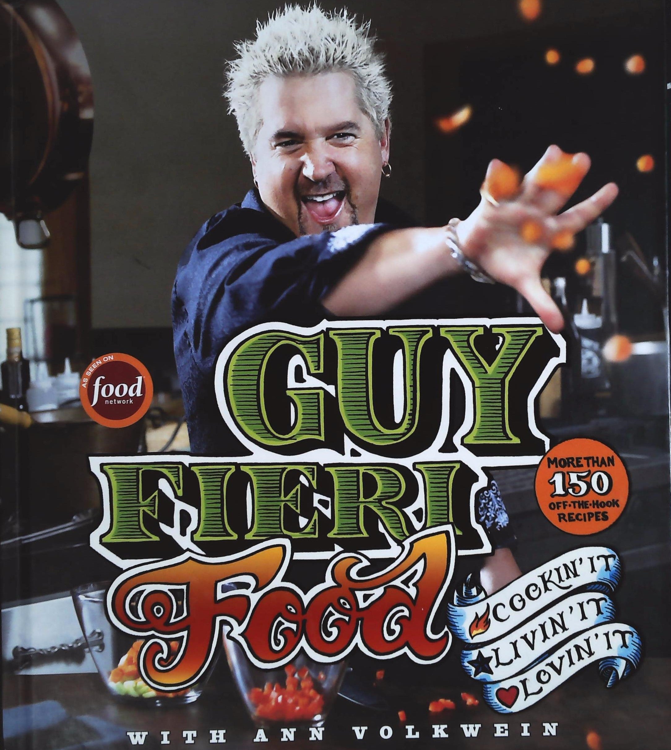 Livre ISBN  Guy Fieri Food (Ann Volkwein)