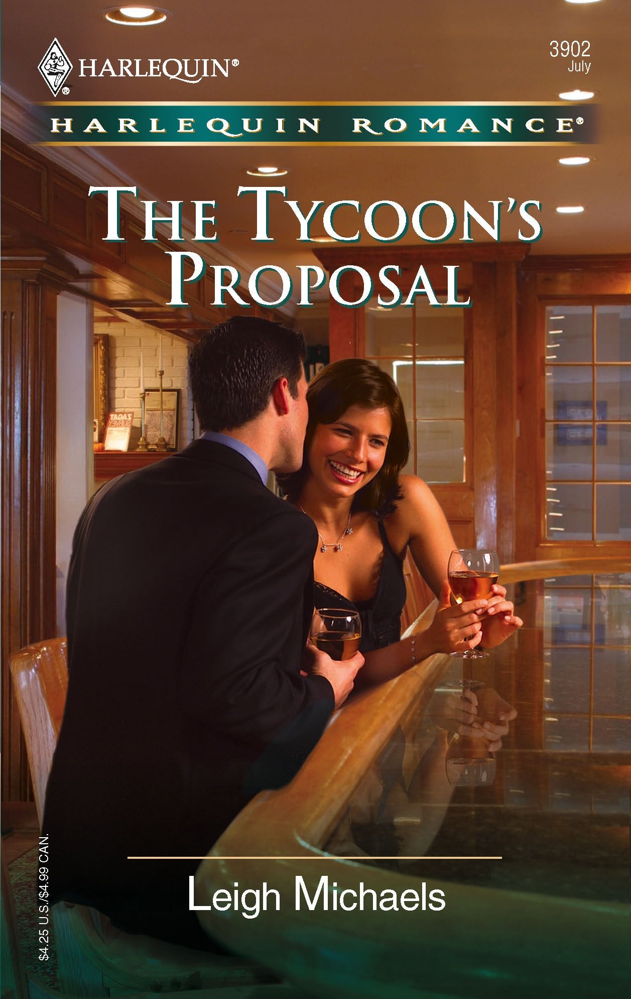Harlequin Romance : The Tycoon's Proposal - Leigh Michaels