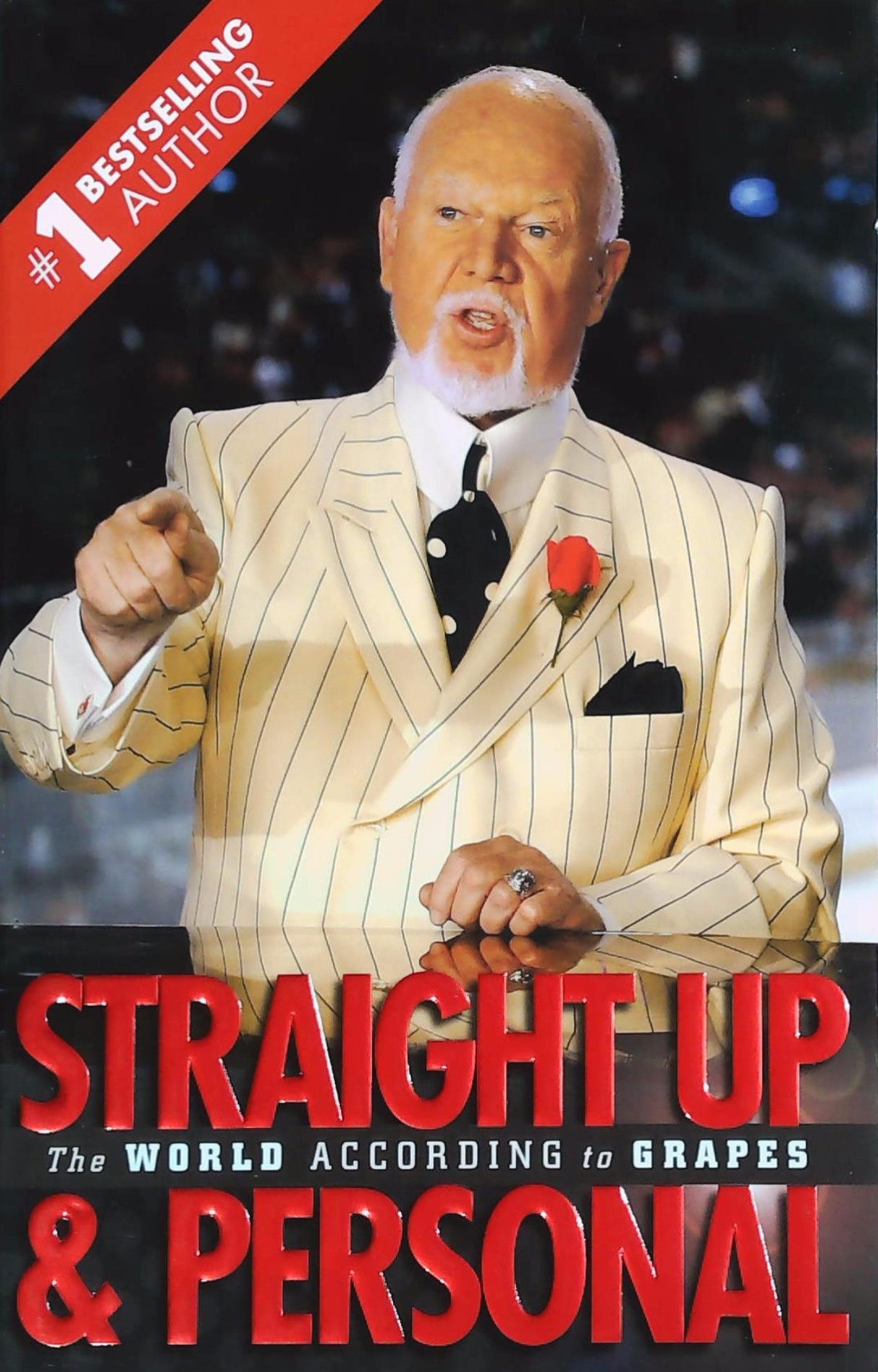Livre ISBN  Straight up & Personal : The Worls According to Grapes (Don Cherry's)