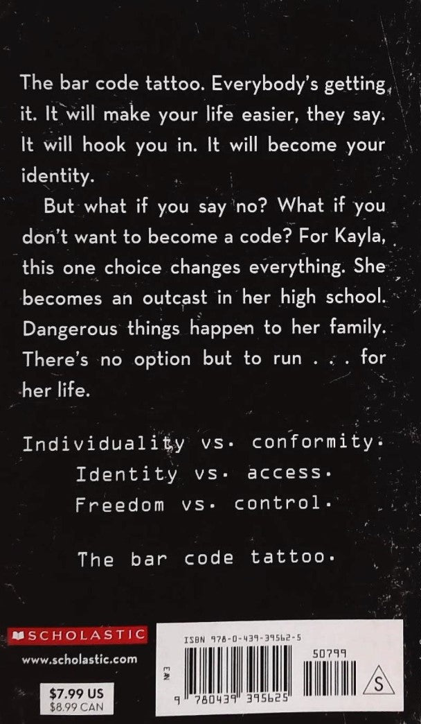 The Bar Code : Tattoo (Suzanne Weyn)
