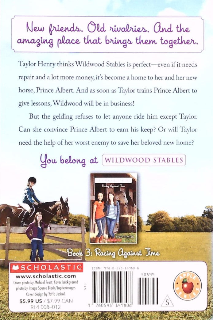 Wildwood Stables # 2 : Playing for Keeps (Suzanne Weyn)