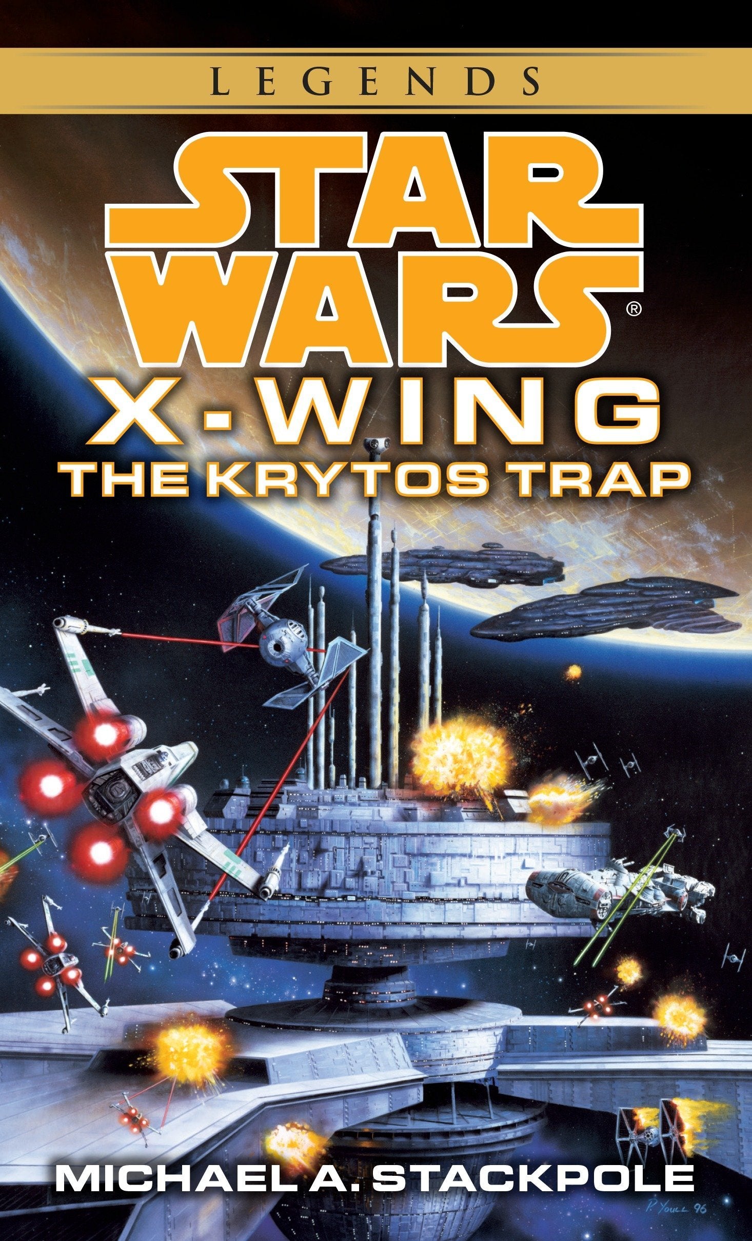 Livre ISBN 0553568035 Star Wars Legends : X-Wing # 3 : The Krytos Trap (Michael A. Stackpole)