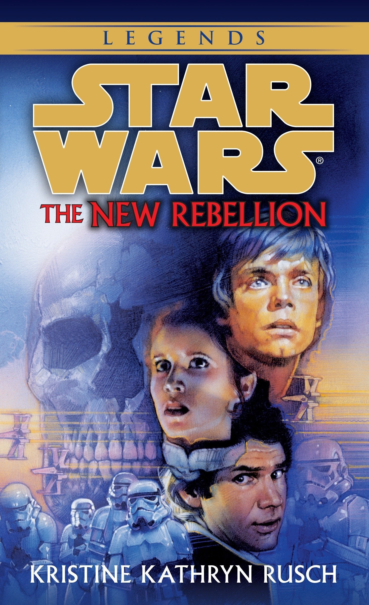 Livre ISBN 0553574140 Star Wars Legends : The New Rebellion (Kristine Kathryn Rusch)