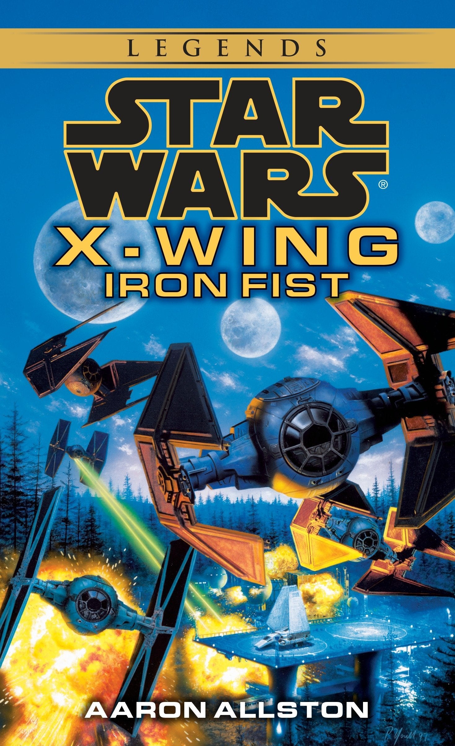 Livre ISBN 0553578979 Star Wars Legends : X-Wing # 6 : Iron Fist (Aaron Allston)