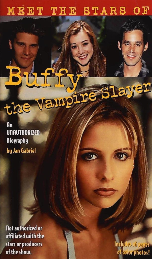 Livre ISBN 0590514776 Meet the Stars of Buffy the Vampire Slayer (Jan Gabriel)