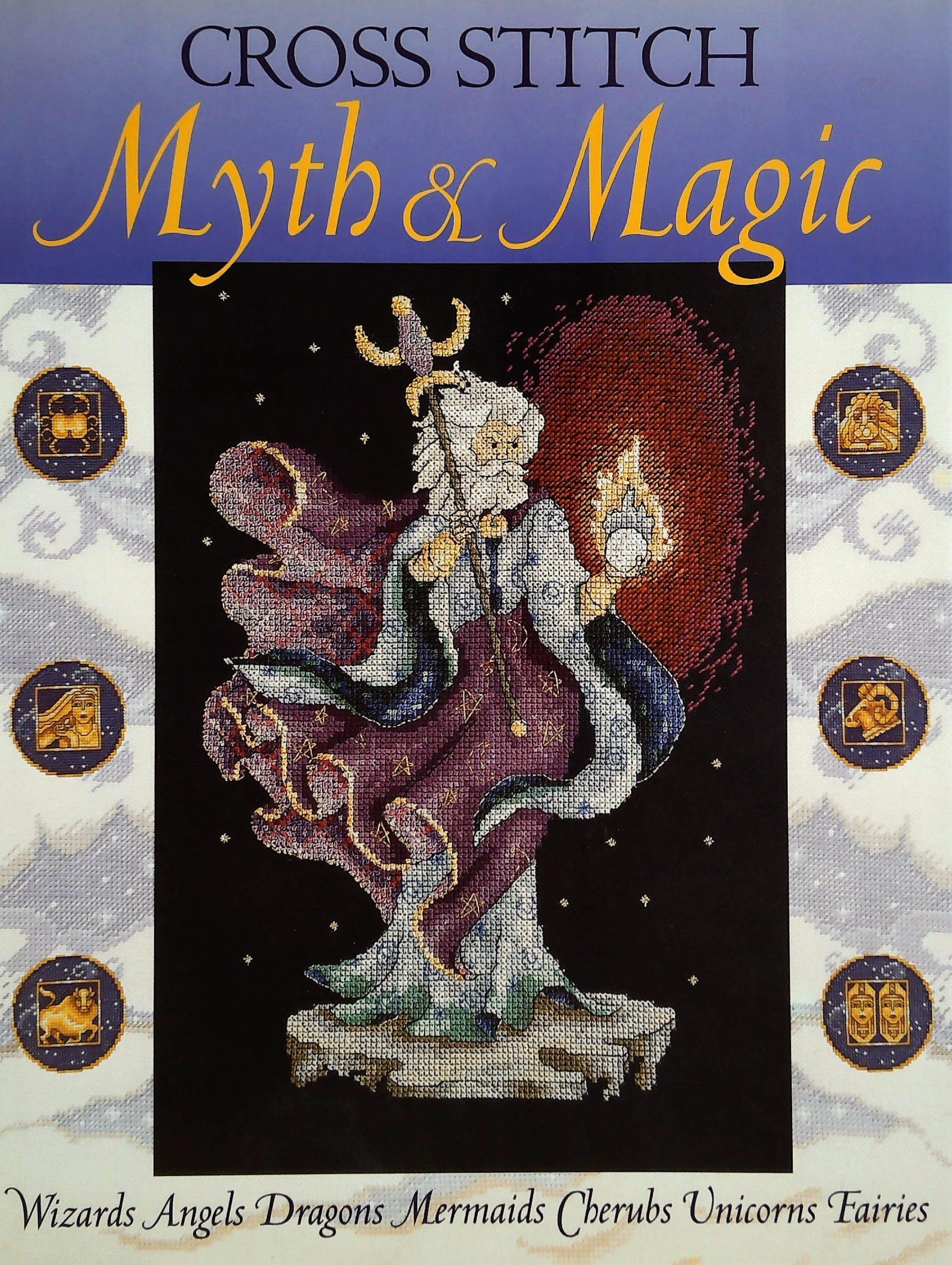 Livre ISBN 715312219 Myth & Magic (Cross Stitch)