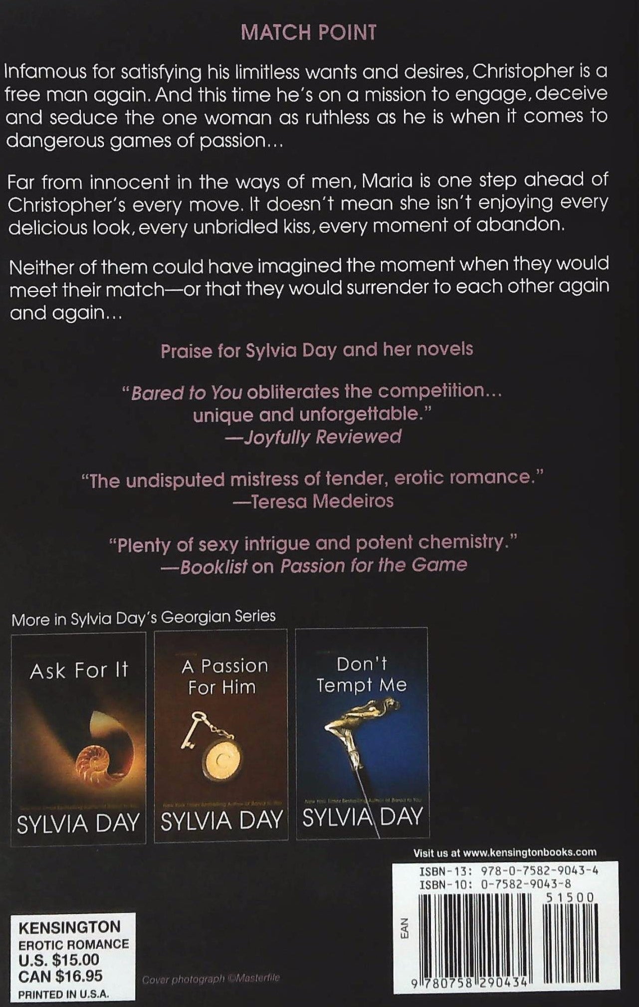 Passions For the Game (Sylvia Day)