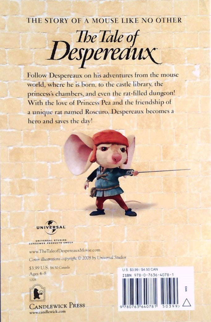 The Tale of Despereaux : No Ordinary Mouse