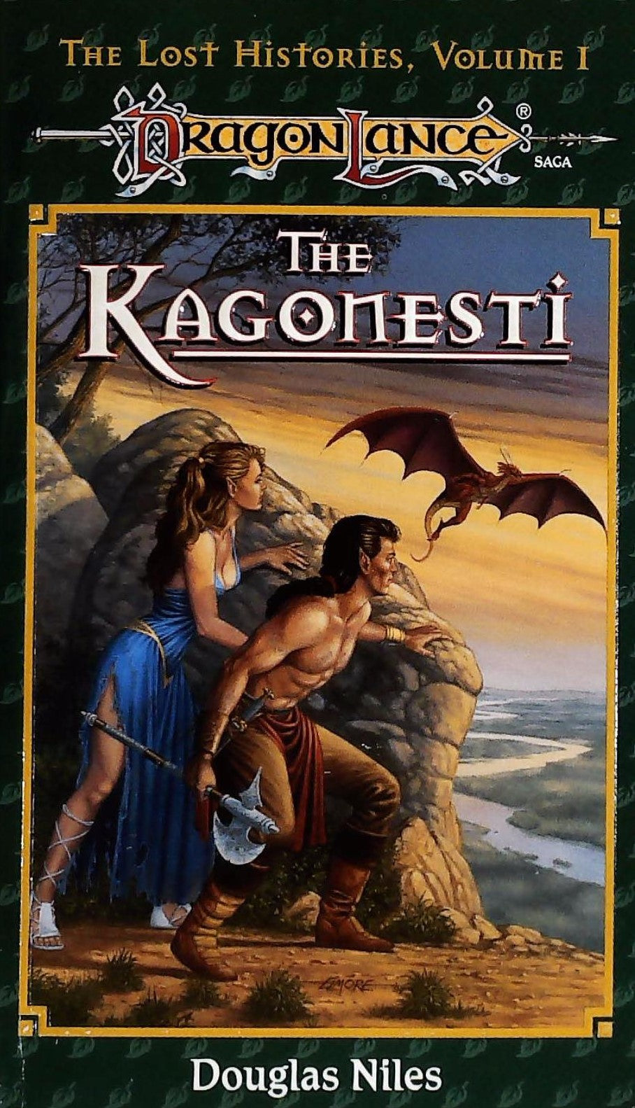 Livre ISBN 0786900911 DragonLance : The Lost Histories # 1 : The Kagonesti (Douglas Niles)