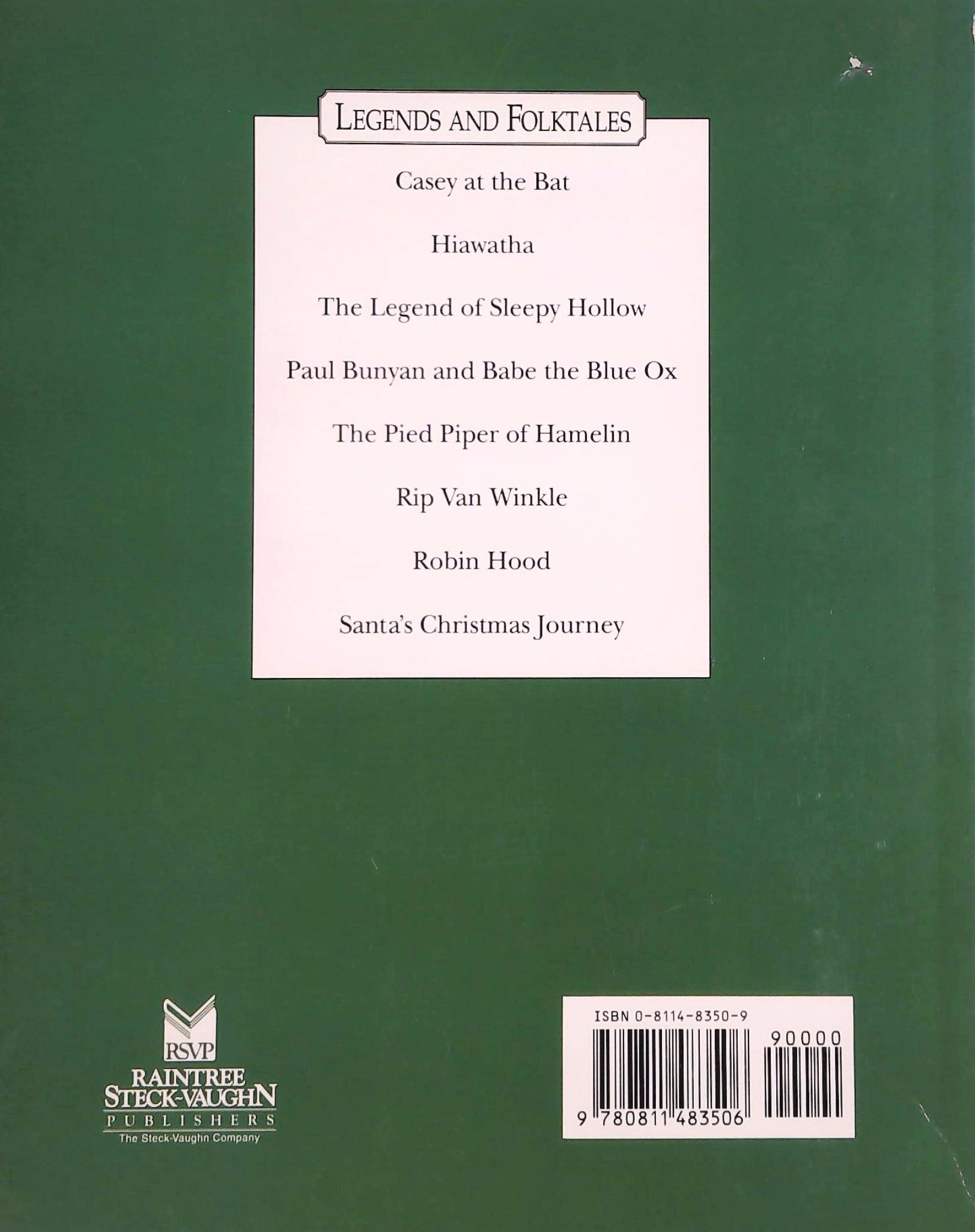Legends and Folktales : Hiawatha from the poem by Henry Wadsworth Longfellow