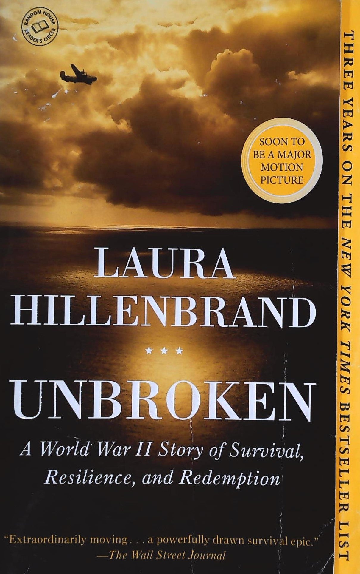 Livre ISBN  Unbroken : A world War II Story of Survival, Resilience, and Redemption (Laura Hillenbrand)