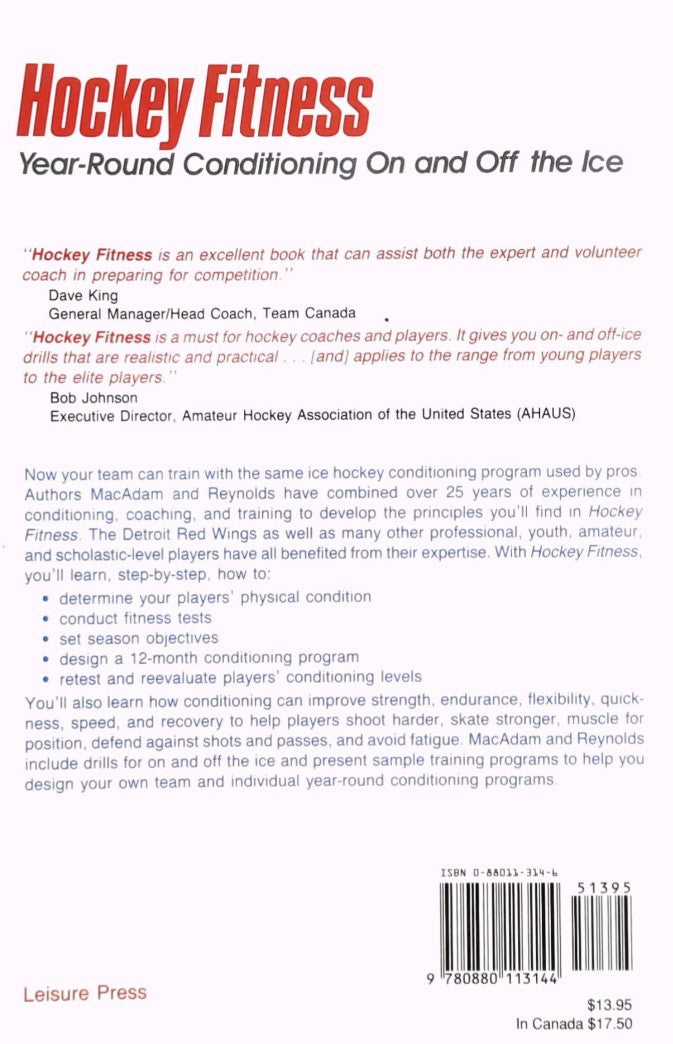 Hockey Fitness: Year Round Conditioning on and Off the Ice (Don Macadam)