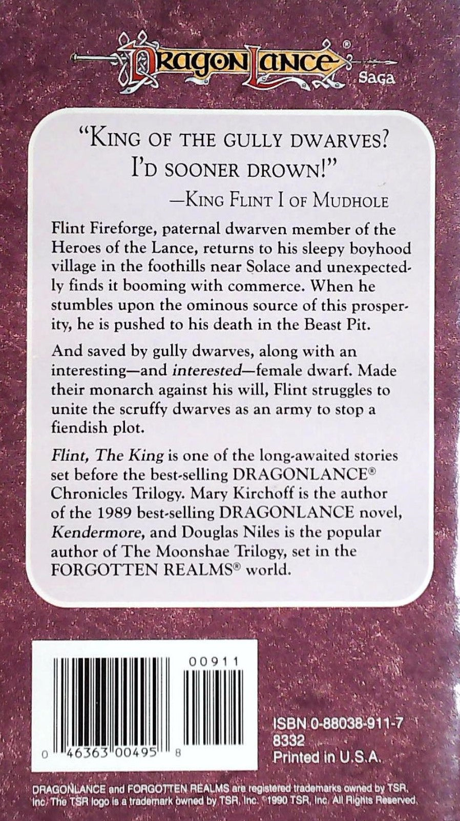 DragonLance : Preludes II # 2 : Flint the King (Mary Kirchoff)