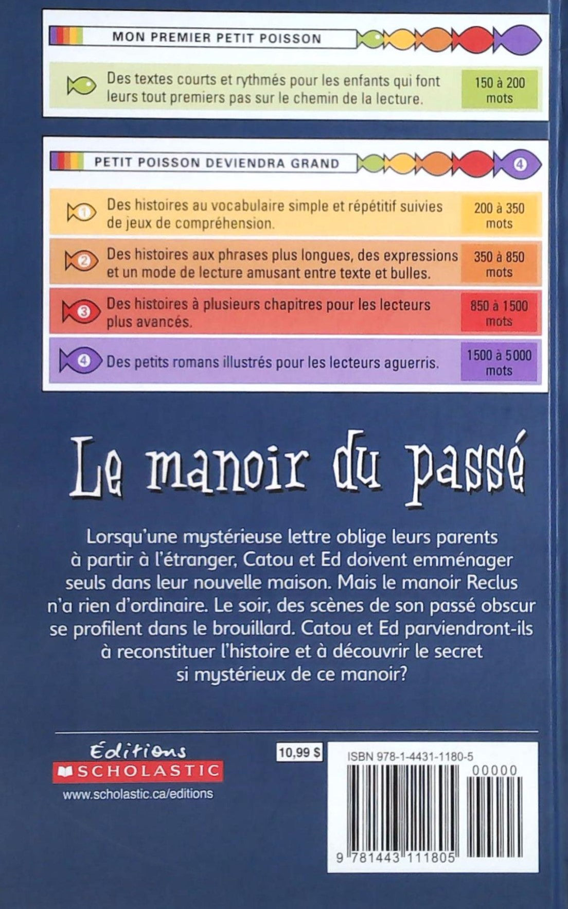 Petit poisson deviendra grand # 4 : Le manoir du passé (Karen Dolby)