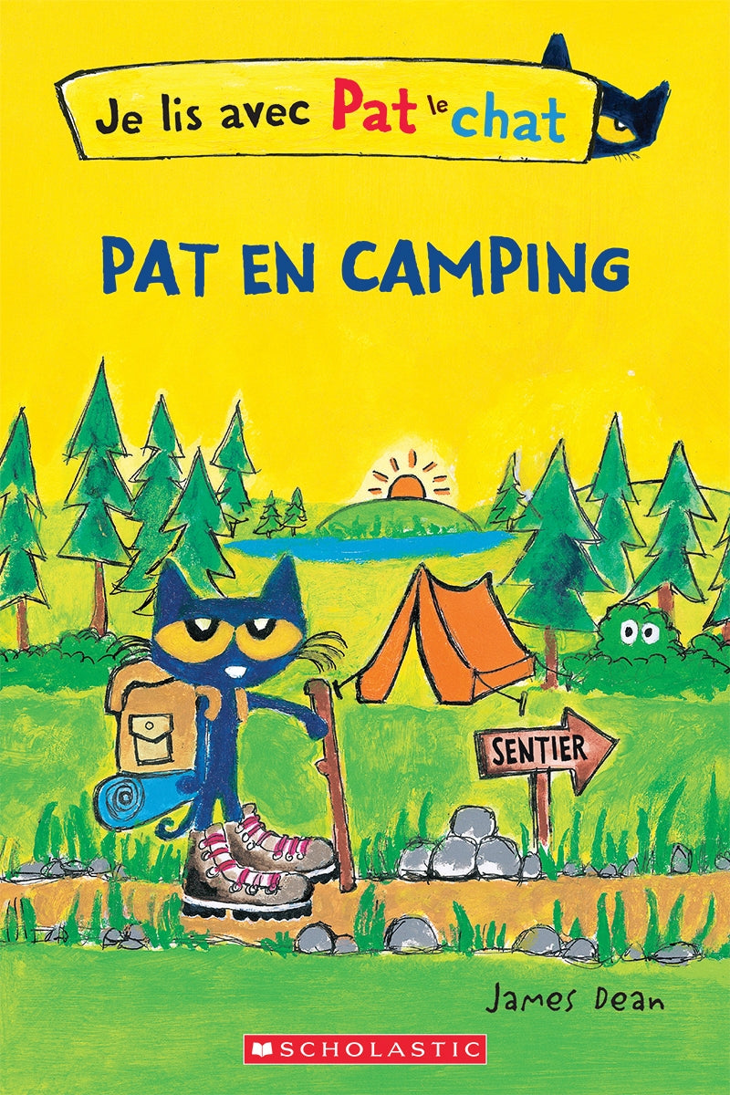 Je lis avec Pat le chat : Pat en camping - James Dean