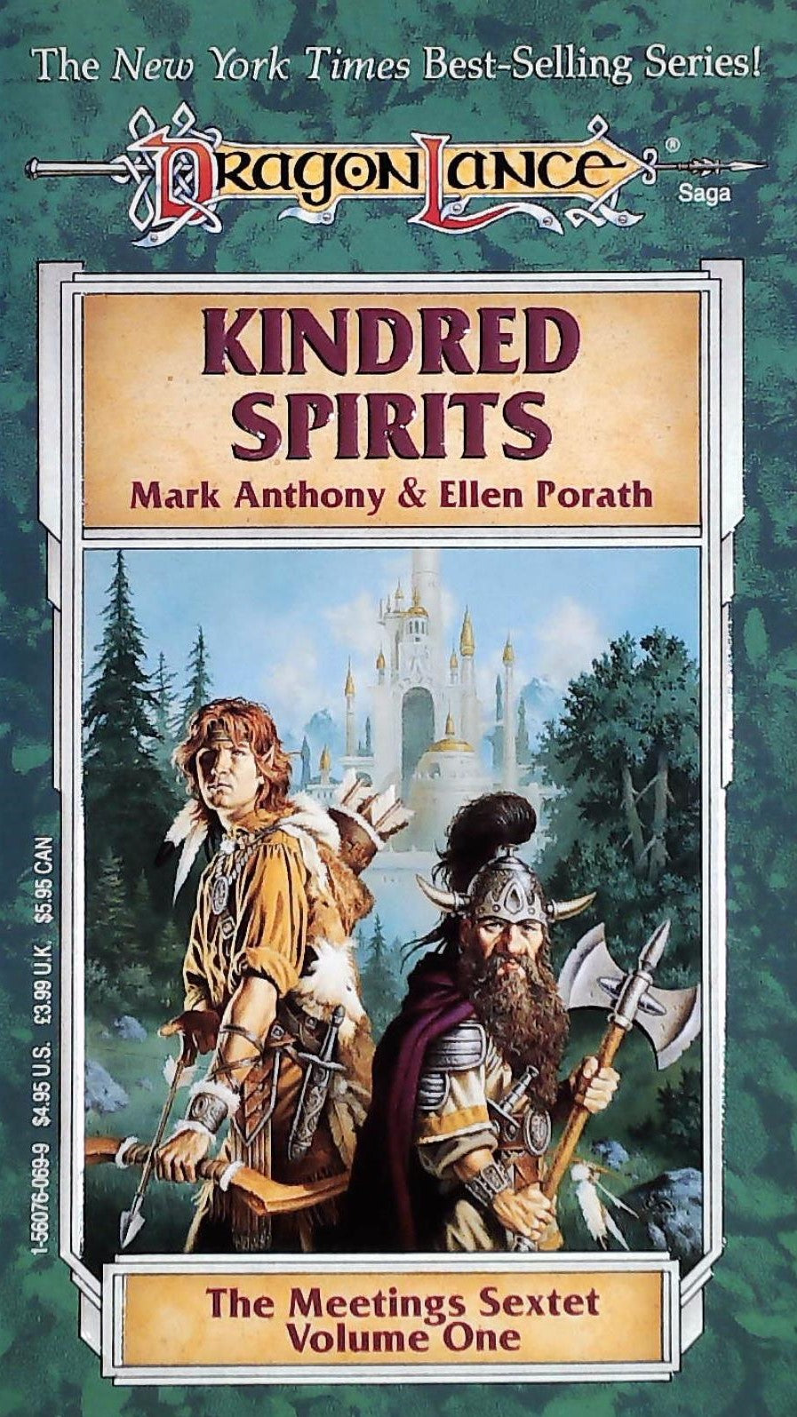 Livre ISBN 1560760699 DragonLance : The Meetings Sextet # 1 : Kindred Spirits (Mark Anthony)