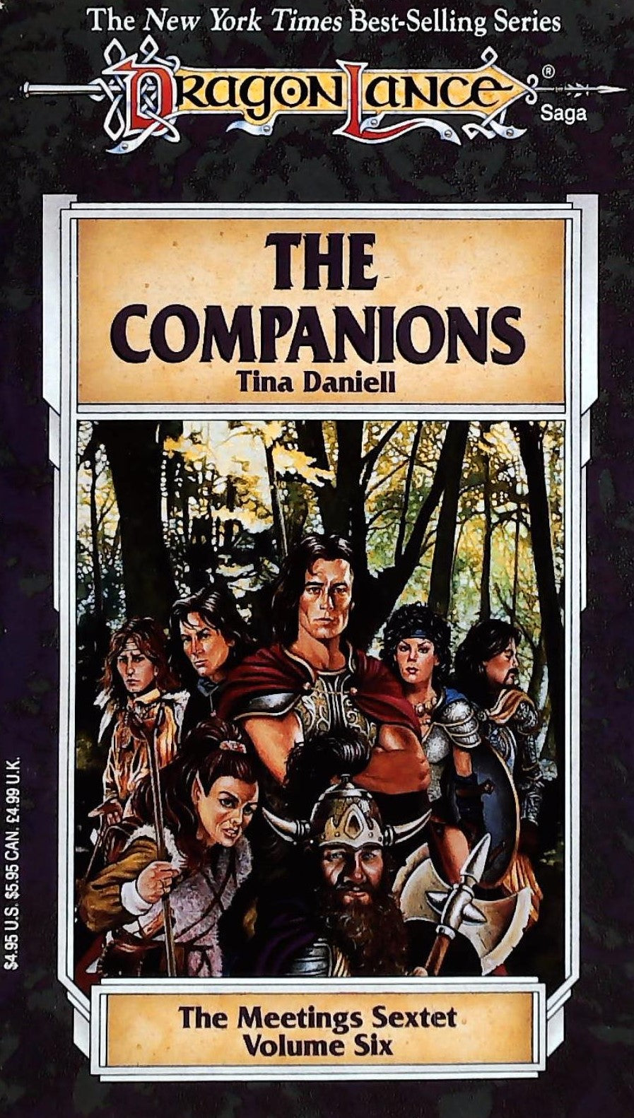 Livre ISBN 156076340X DragonLance : The Meetings Sextet # 6 : The companions (Tina Daniell)