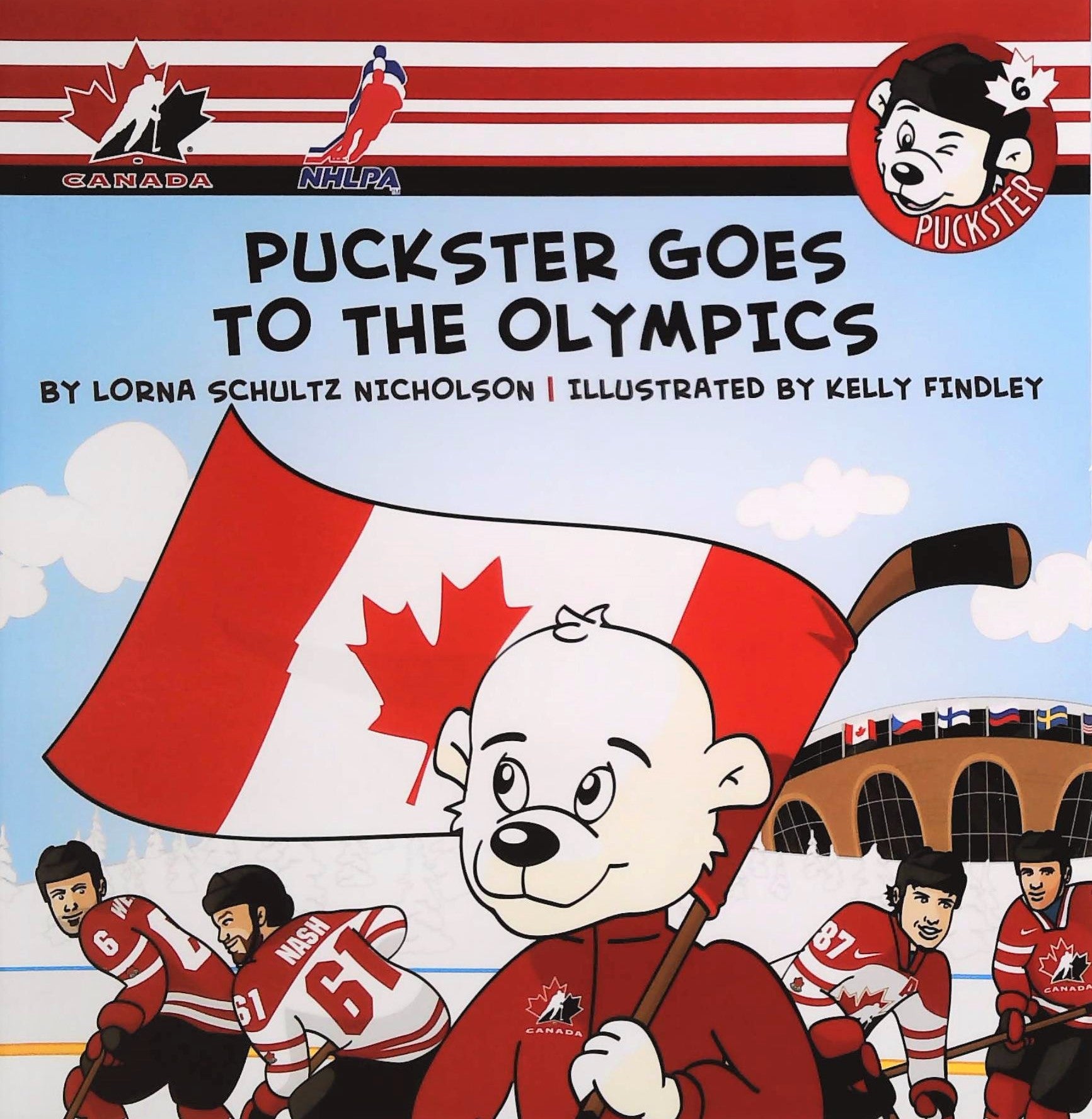 Livre ISBN 1770495940 Puckster # 6 : Puckster Goes to the Olympics (Lorna Schultz Nicholson)