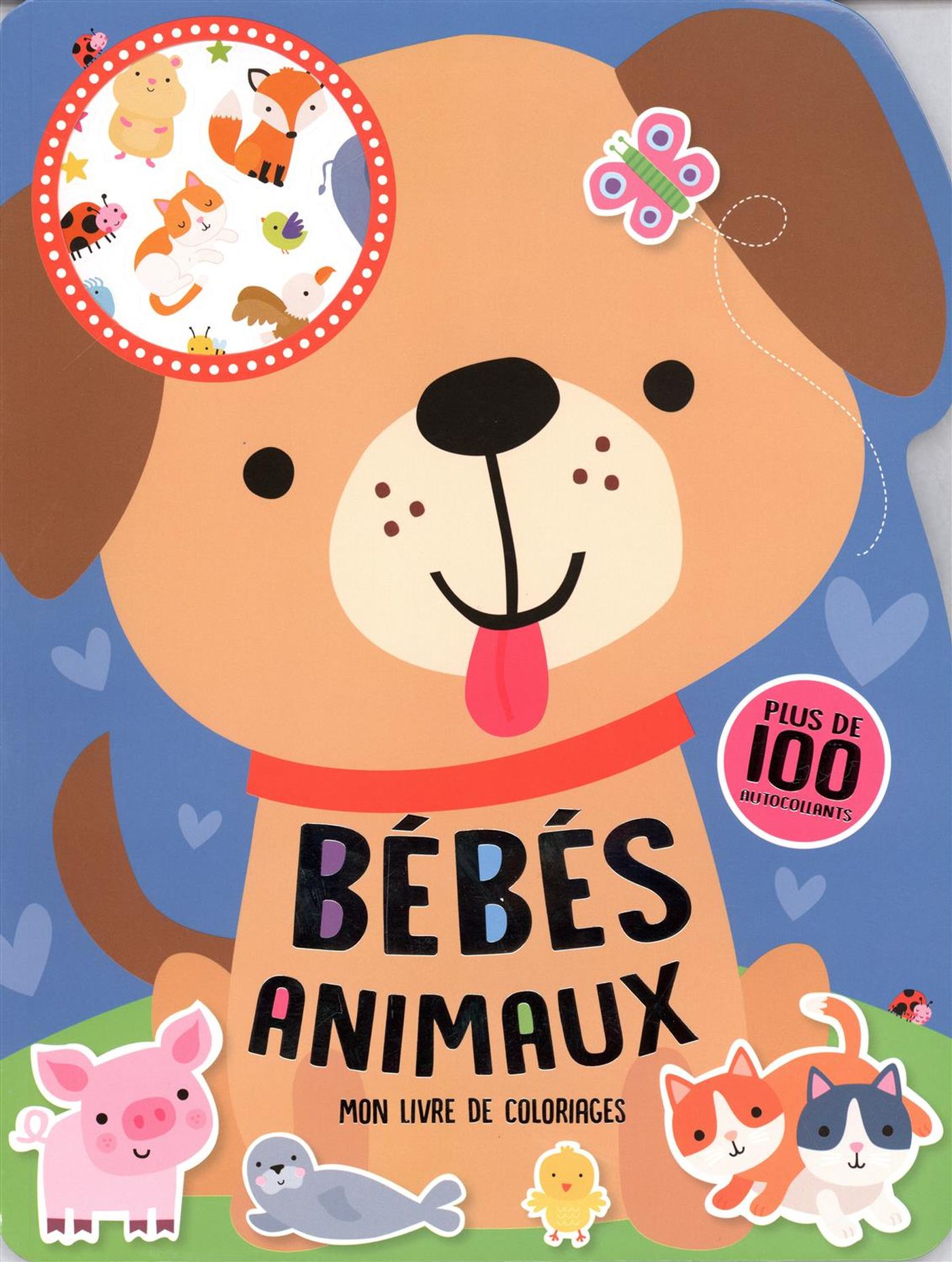 Bébés animaux : Mon livre de coloriages