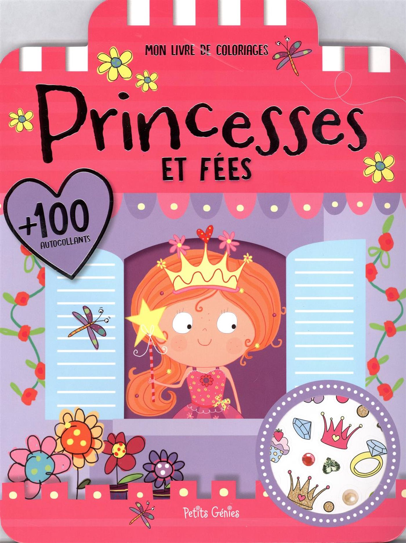 Princesses et fées : Mon livre de coloriages