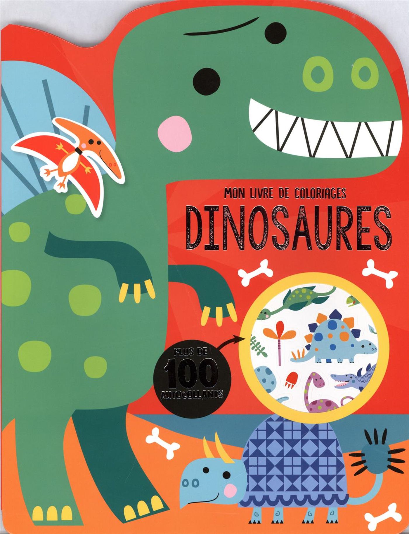 Dinosaures : Mon livre de coloriages