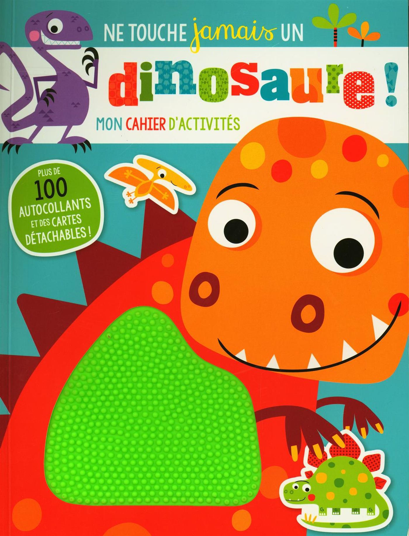 Ne touche jamais un dinosaure! : Mon cahier d'activités