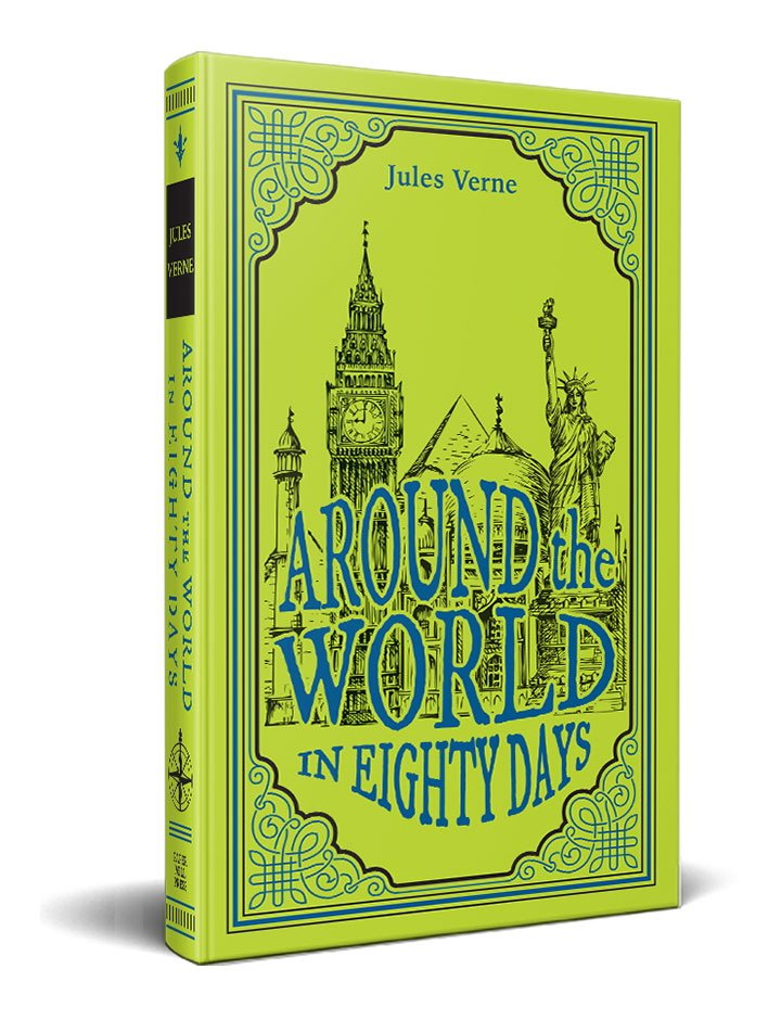 Book 9781774021729Around the World in Eighty Days (Paper Mill Classics) (Verne, Jules)