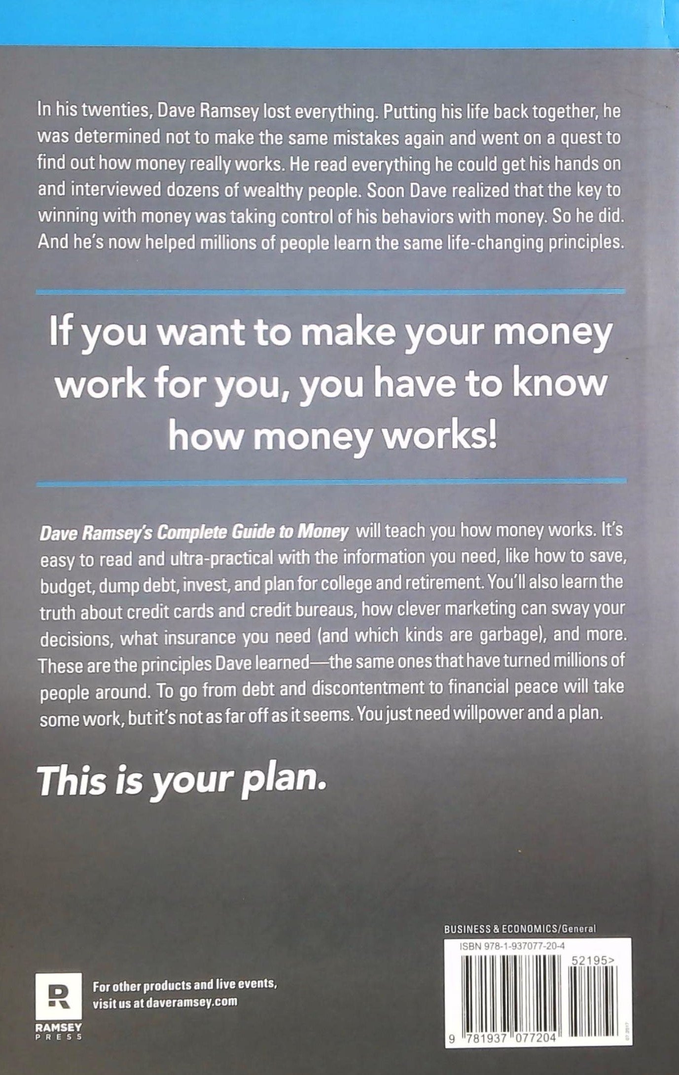 Dave Ramsey's complete Guide to Money (Dave Ramsey)