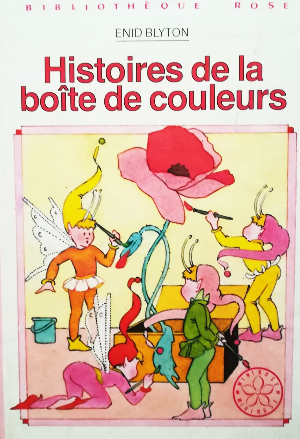 Bibliothèque rose : Histoires de la boîte à couleurs - Enid Blyton