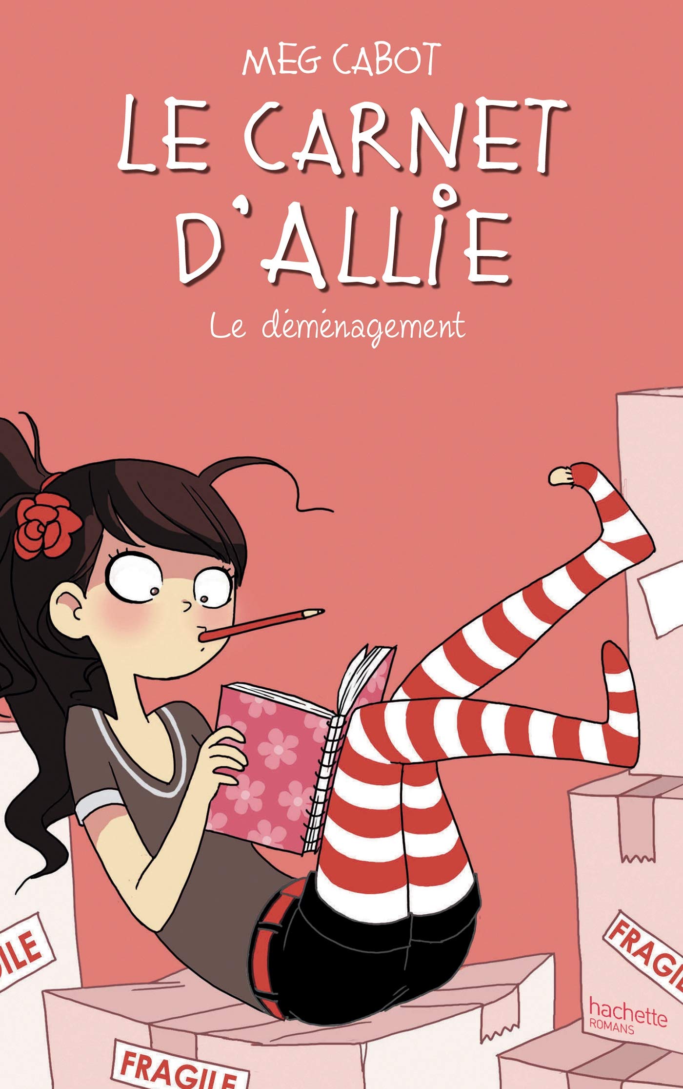 Livre ISBN 2012015654 Le carnet d'Allie # 1 : Le déménagement (Meg Cabot)