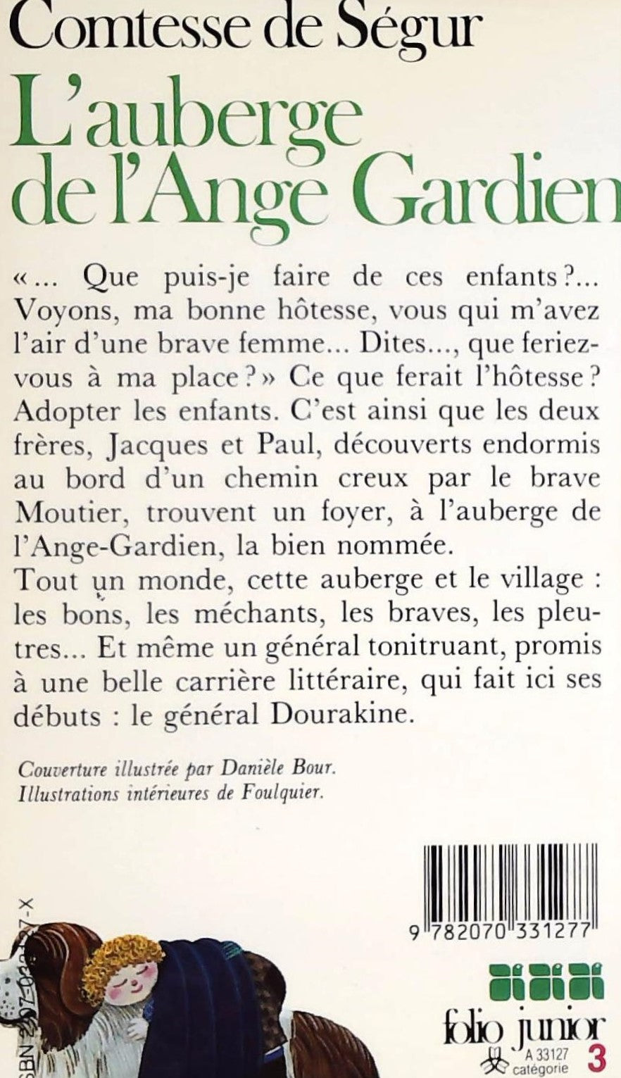 L'auberge de L'Ange Gardien (Comtesse de Ségur)